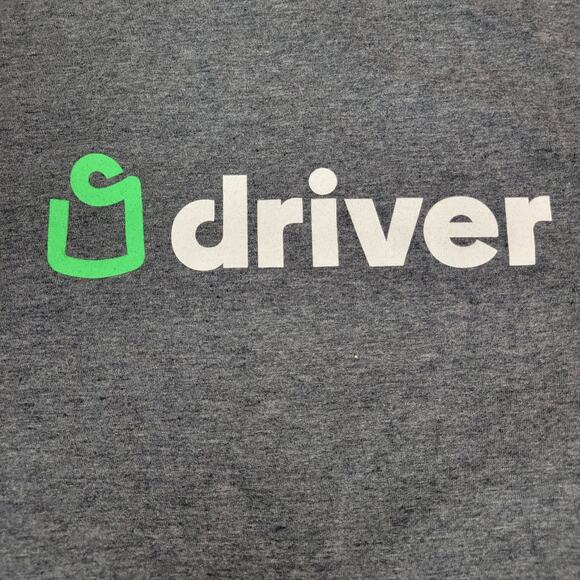 Gildan Large Shipt Driver Gray Short Sleeve Shirt - Picture 4 of 6